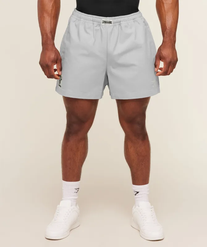 Gymshark Pumper Shorts 5" - Stratus Grey made by Gymshark