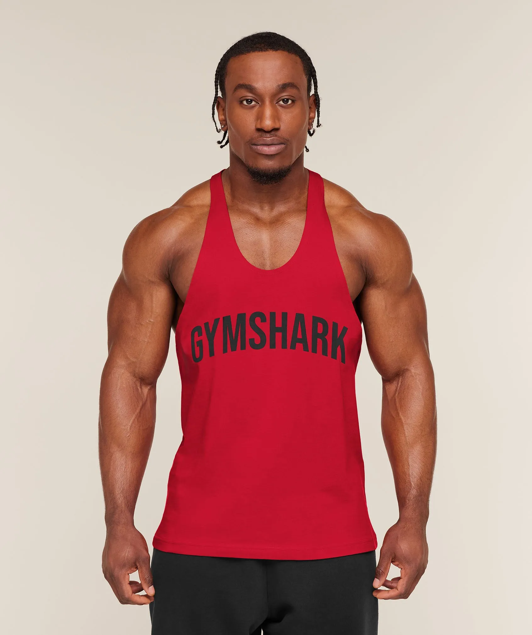 Gymshark Power Stringer - Conditioning Red sold by Gymshark product image thumbnail 5