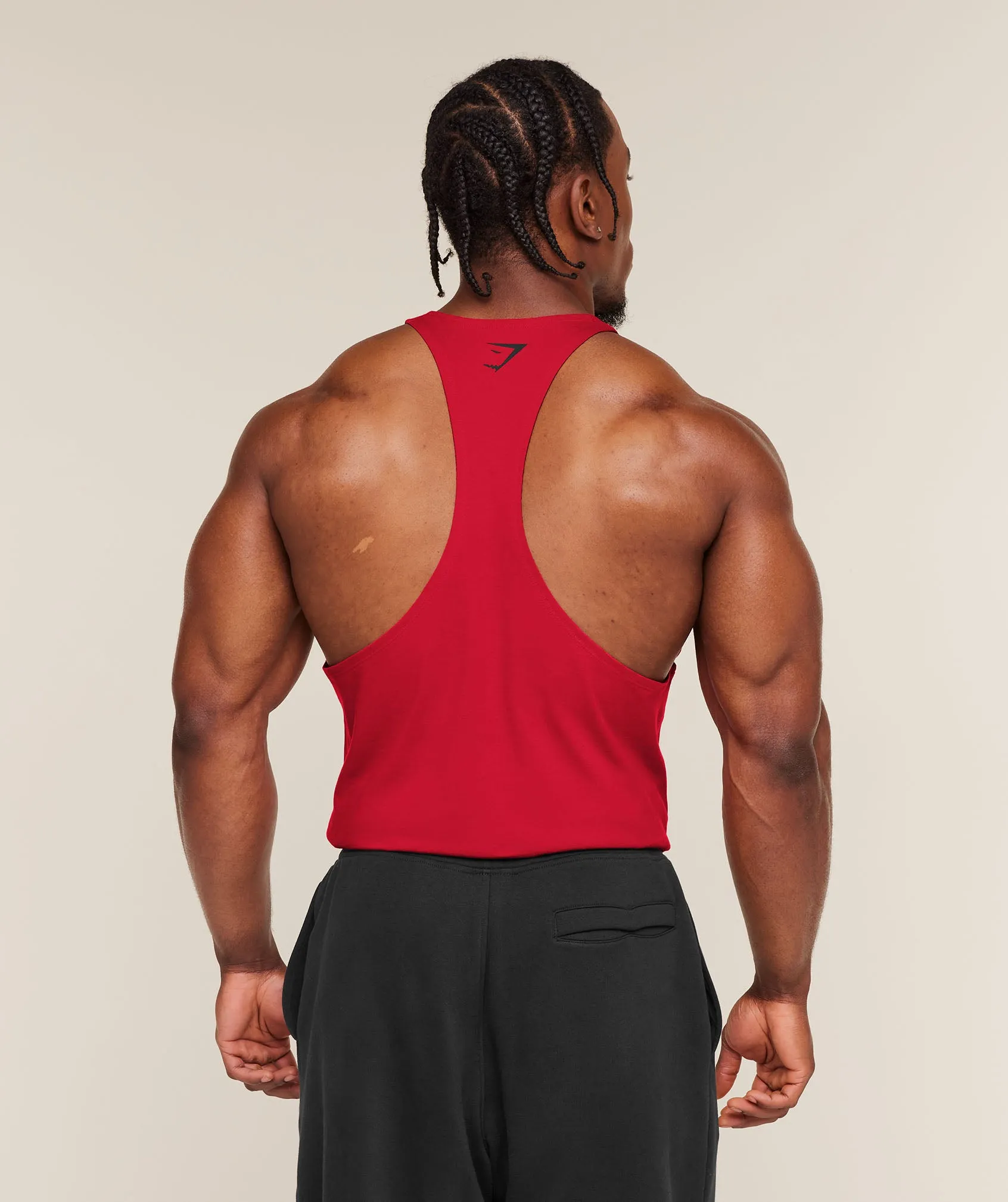 Gymshark Power Stringer - Conditioning Red sold by Gymshark product image thumbnail 2