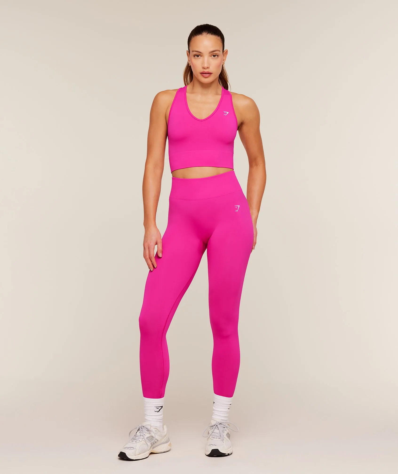 Gymshark Light Hold Leggings - Super-Set Pink sold by Gymshark product image thumbnail 4