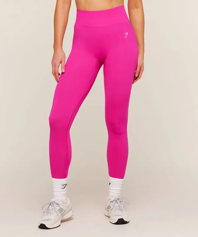 Gymshark Light Hold Leggings - Super-Set Pink made by Gymshark