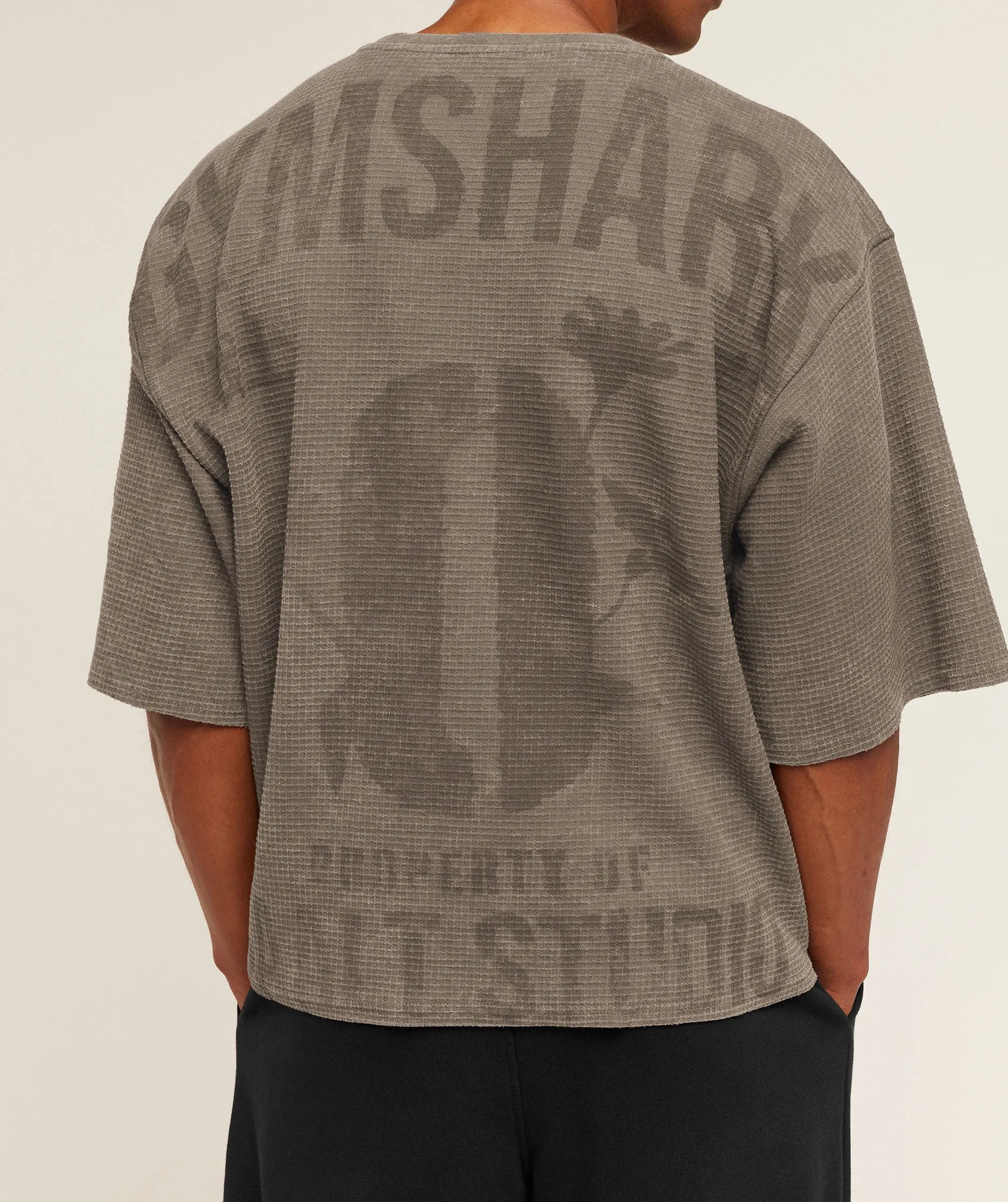Gymshark x Saalt Studios Tee - Camo Brown sold by Gymshark product image thumbnail 4
