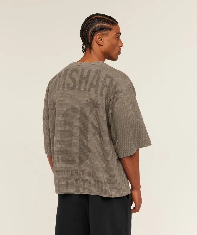 Gymshark x Saalt Studios Tee - Camo Brown made by Gymshark