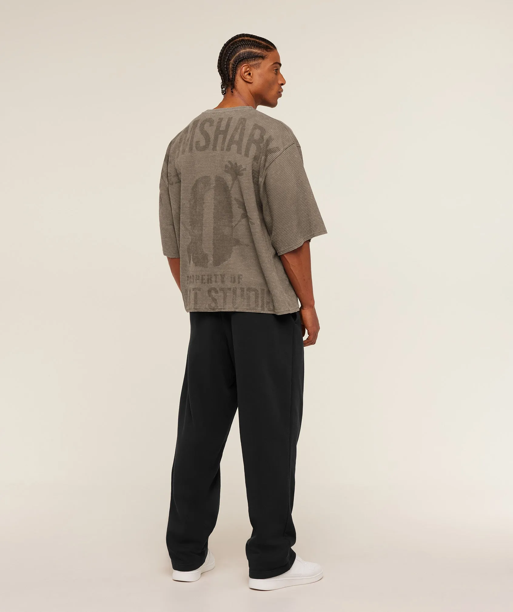 Gymshark x Saalt Studios Tee - Camo Brown sold by Gymshark product image thumbnail 3