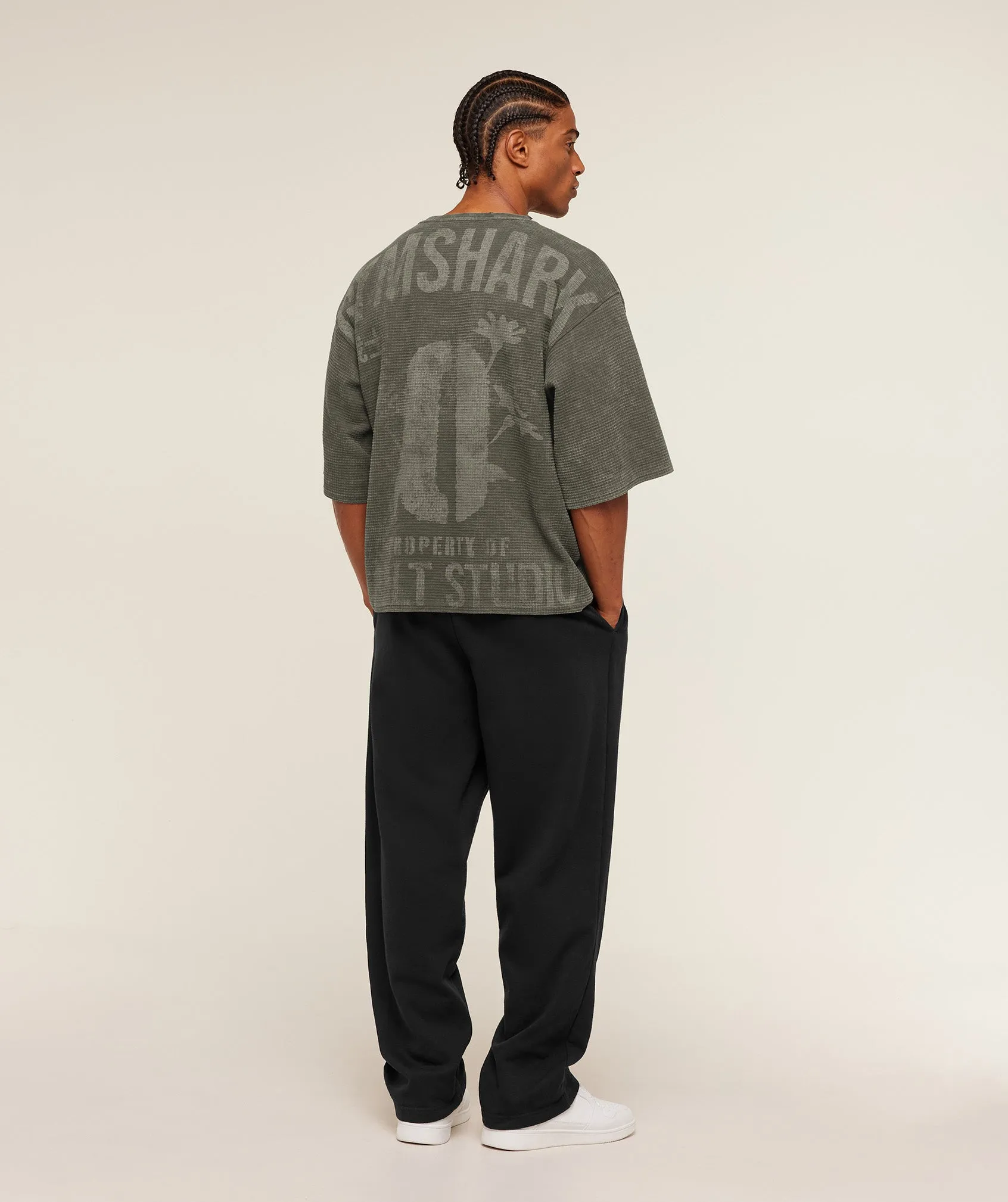 Gymshark x Saalt Studios Tee - Strength Green sold by Gymshark product image thumbnail 5