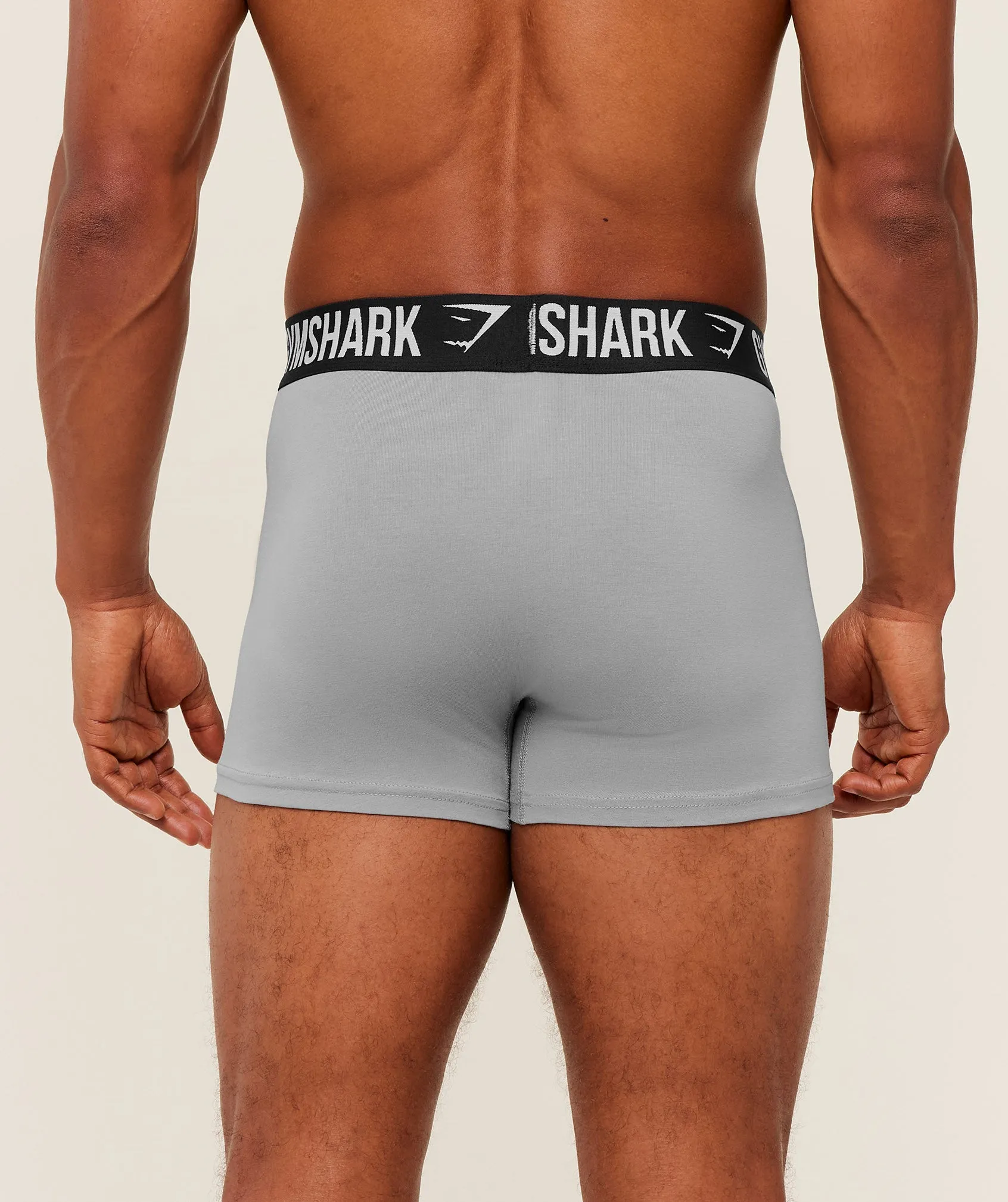 Gymshark Boxer Brief 3PK - GS Smokey Grey/GS Smokey Grey/GS Smokey Grey sold by Gymshark product image thumbnail 2