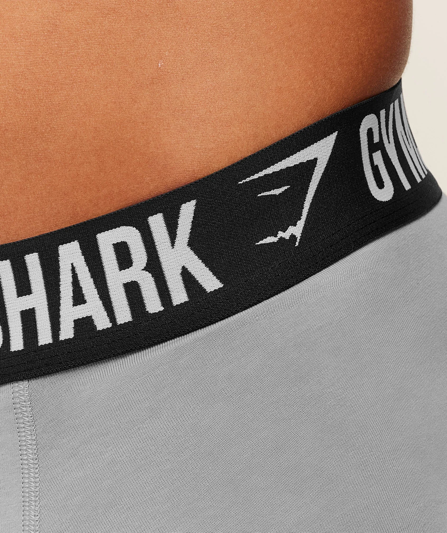 Gymshark Boxer Brief 3PK - GS Smokey Grey/GS Smokey Grey/GS Smokey Grey sold by Gymshark product image thumbnail 3