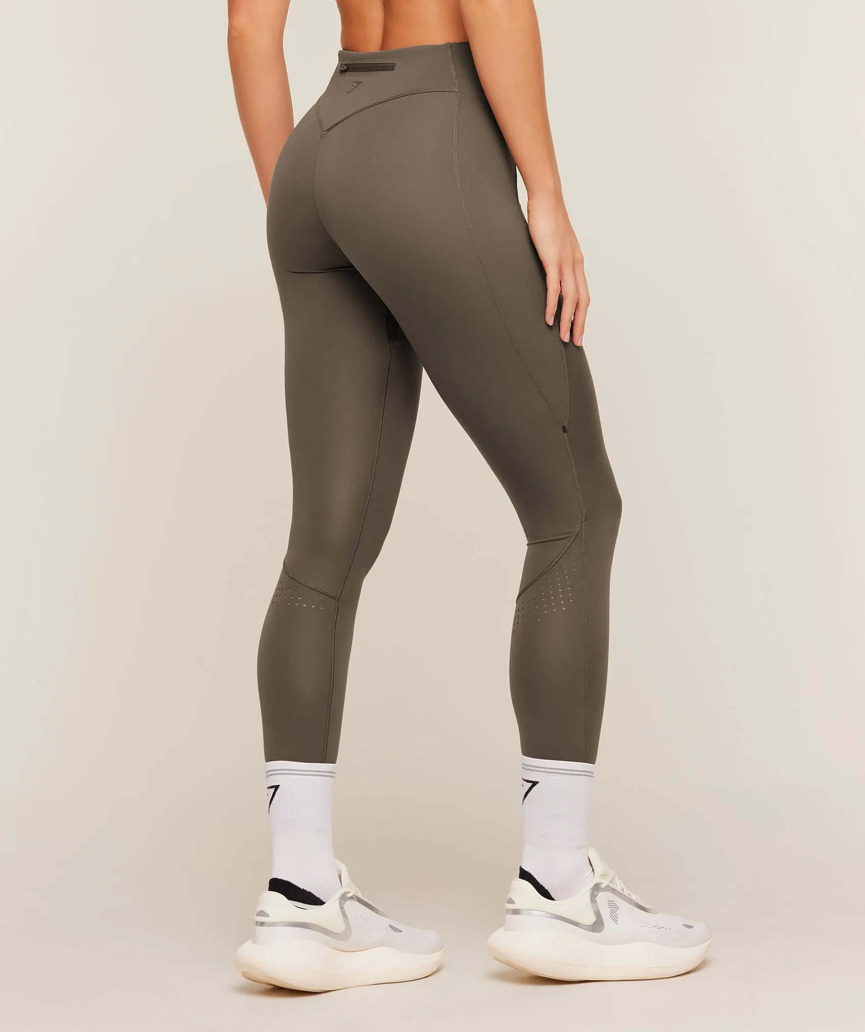 Gymshark Running Elite Leggings - Camo Brown sold by Gymshark product image thumbnail 2
