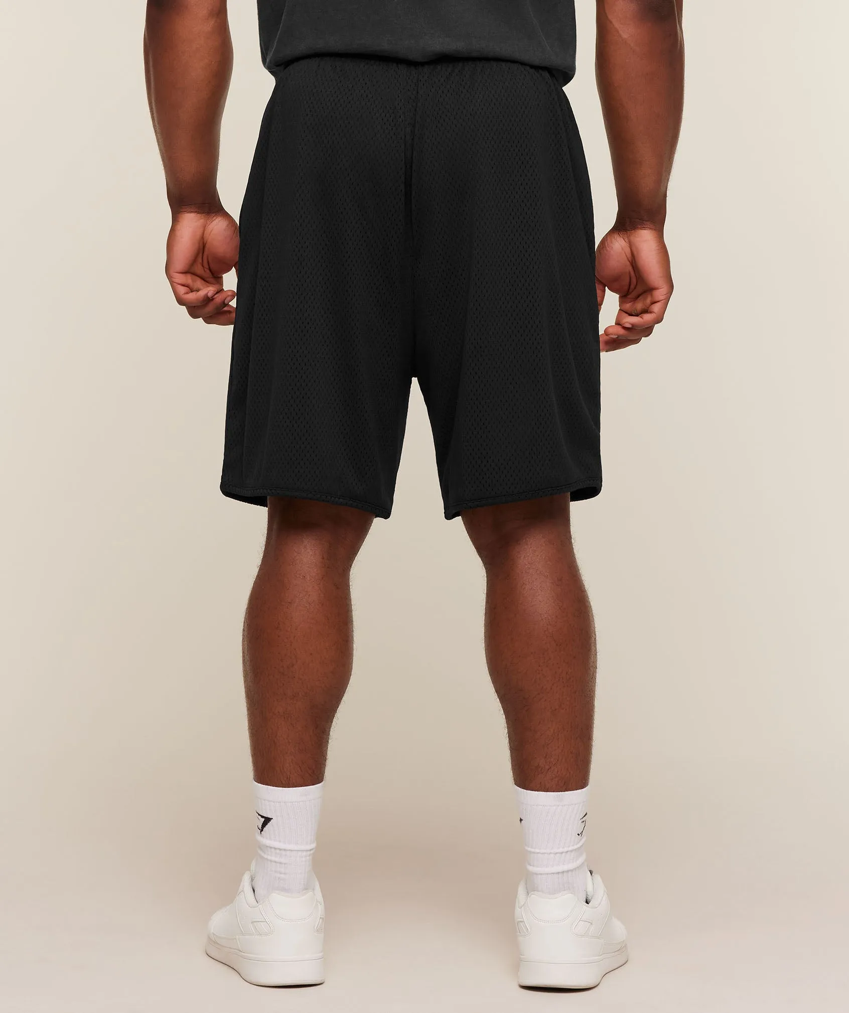 Gymshark Collective Mesh Shorts - Black sold by Gymshark product image thumbnail 4