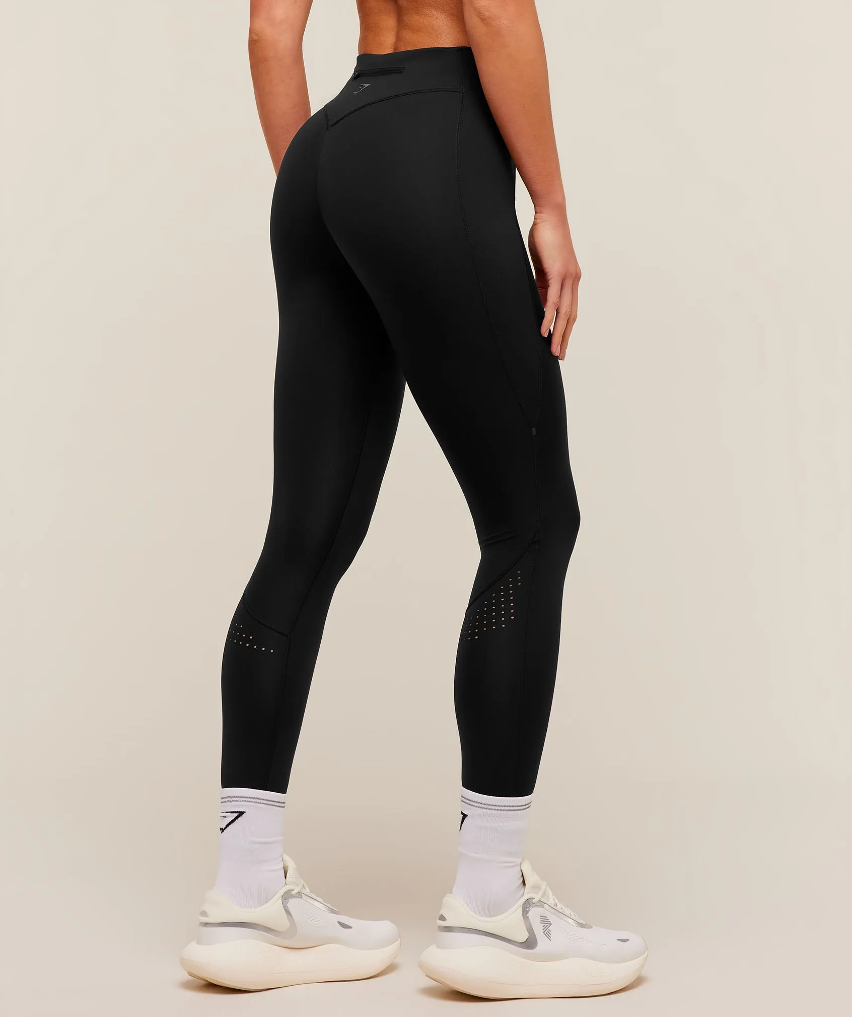 Gymshark Running Elite Leggings - Black sold by Gymshark product image thumbnail 2