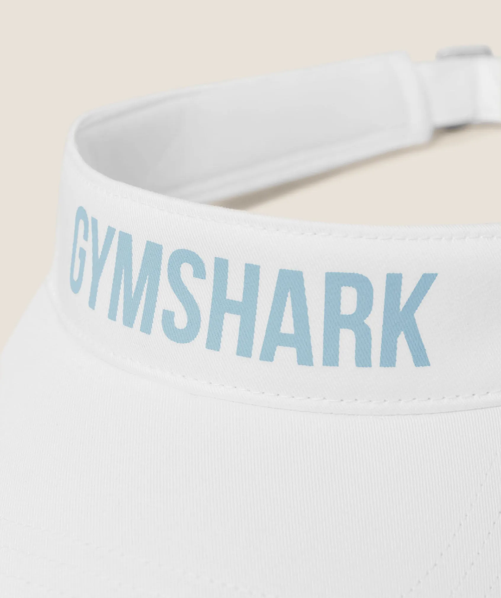Gymshark Visor - White sold by Gymshark product image thumbnail 3