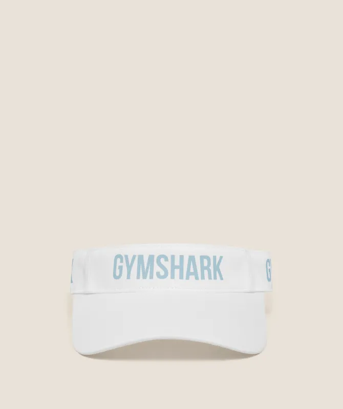 Gymshark Visor - White made by Gymshark