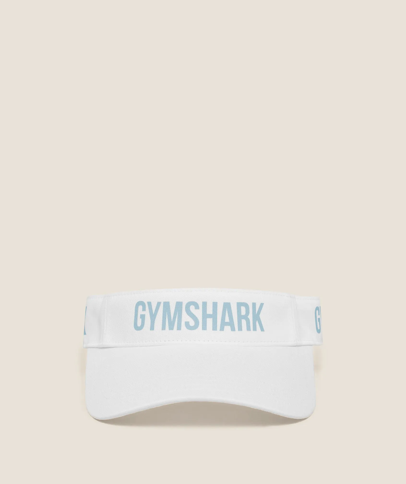 Gymshark Visor - White sold by Gymshark