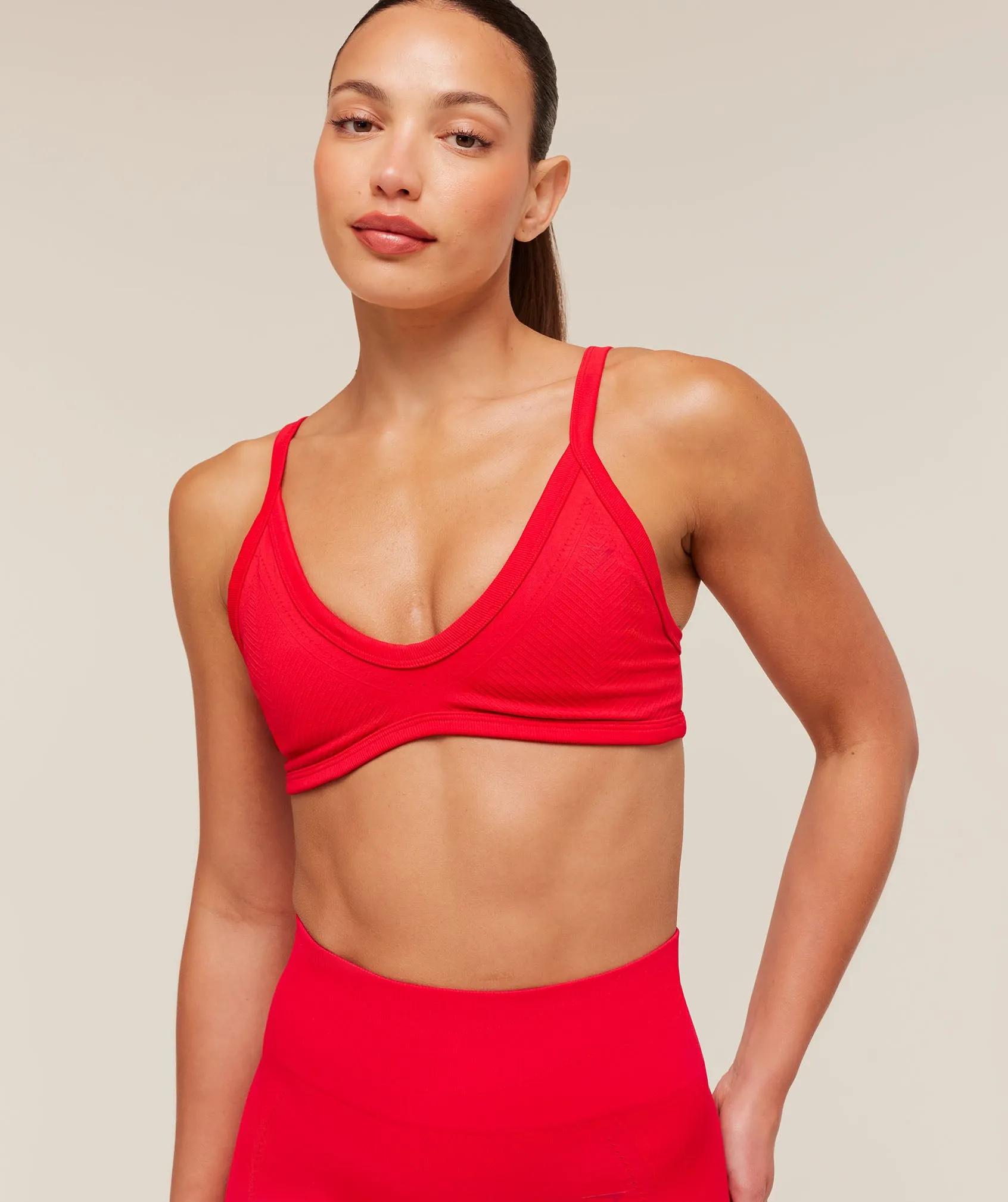 Gymshark Energise Seamless Sports Bra - Athletic Red sold by Gymshark product image thumbnail 5