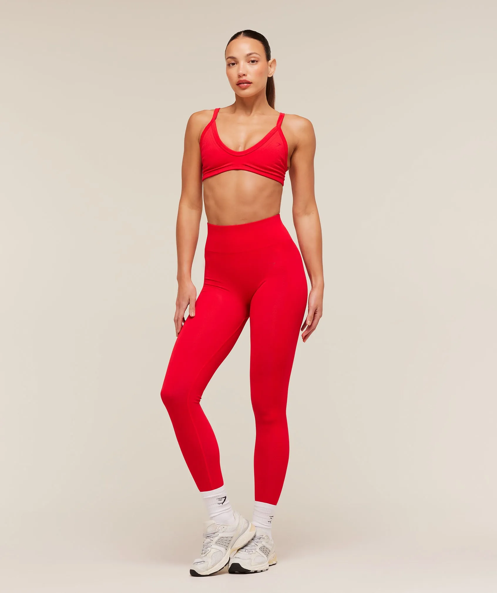 Gymshark Energise Seamless Sports Bra - Athletic Red sold by Gymshark product image thumbnail 4