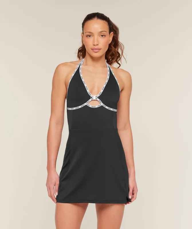 Gymshark Micro Logo Clasp Dress - Black made by Gymshark