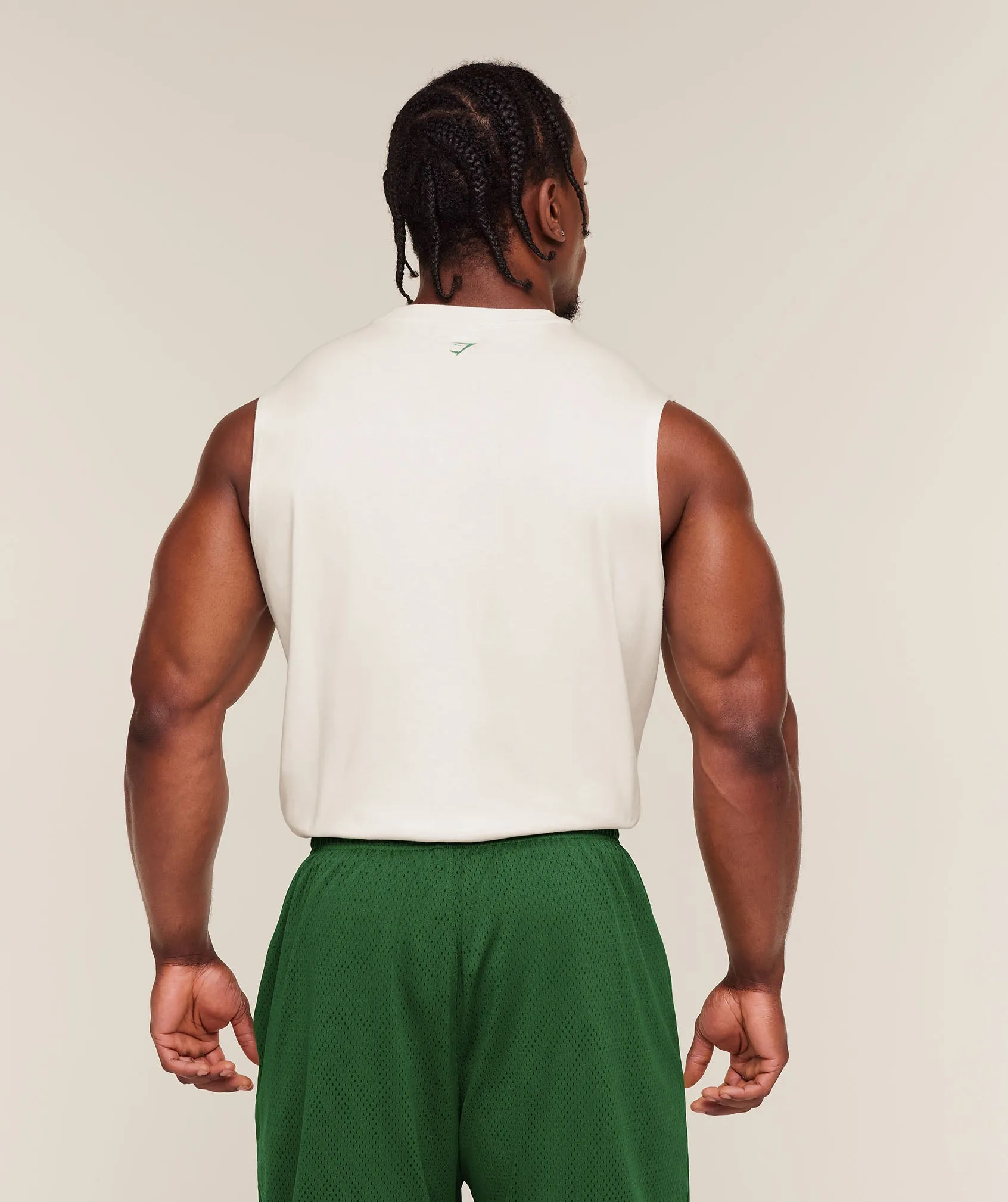 Gymshark Training Graphic Tank - Soft White sold by Gymshark product image thumbnail 3