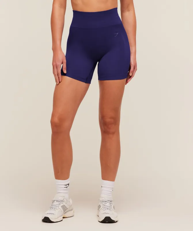 Gymshark Energise Seamless Shorts - Indigo Purple made by Gymshark