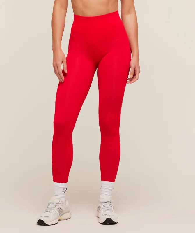 Gymshark Energise Seamless Leggings - Athletic Red made by Gymshark