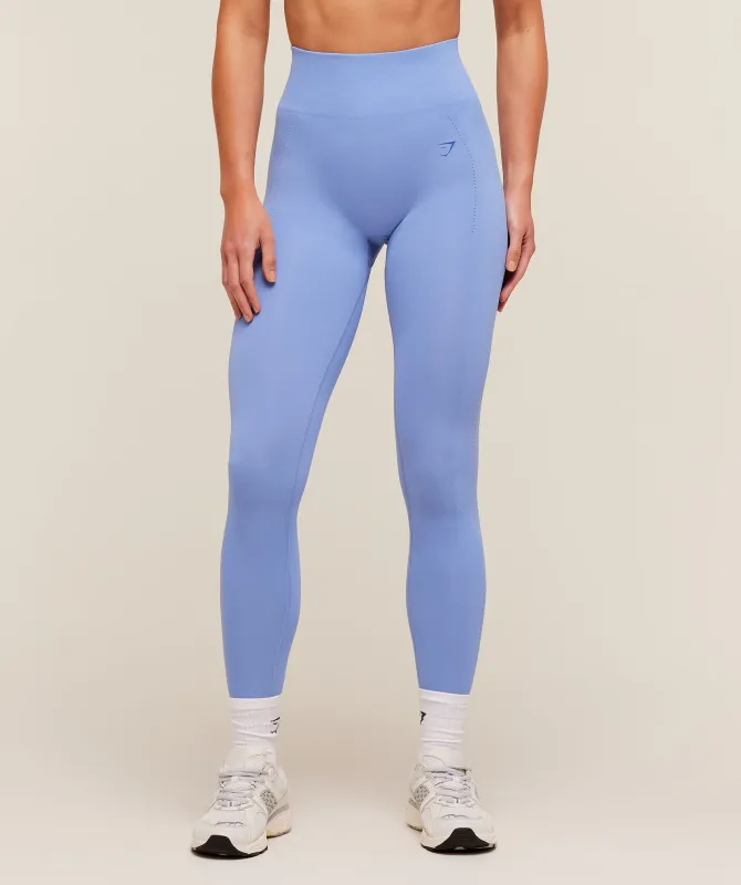 Gymshark Energise Seamless Leggings - Steady Purple made by Gymshark