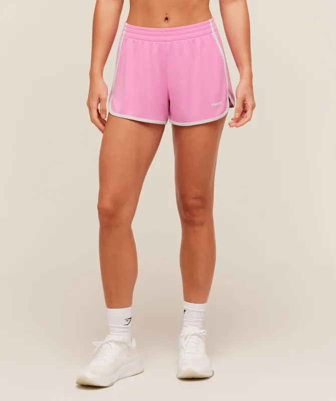 Gymshark Soccer Shorts - Focus Pink made by Gymshark