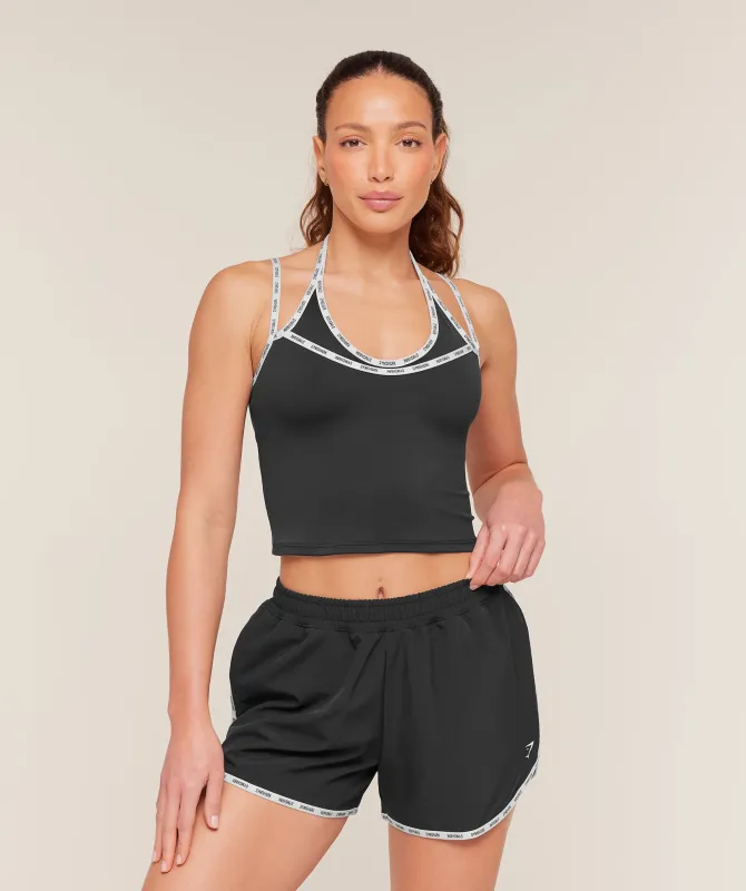 Gymshark Micro Logo Tank - Black made by Gymshark