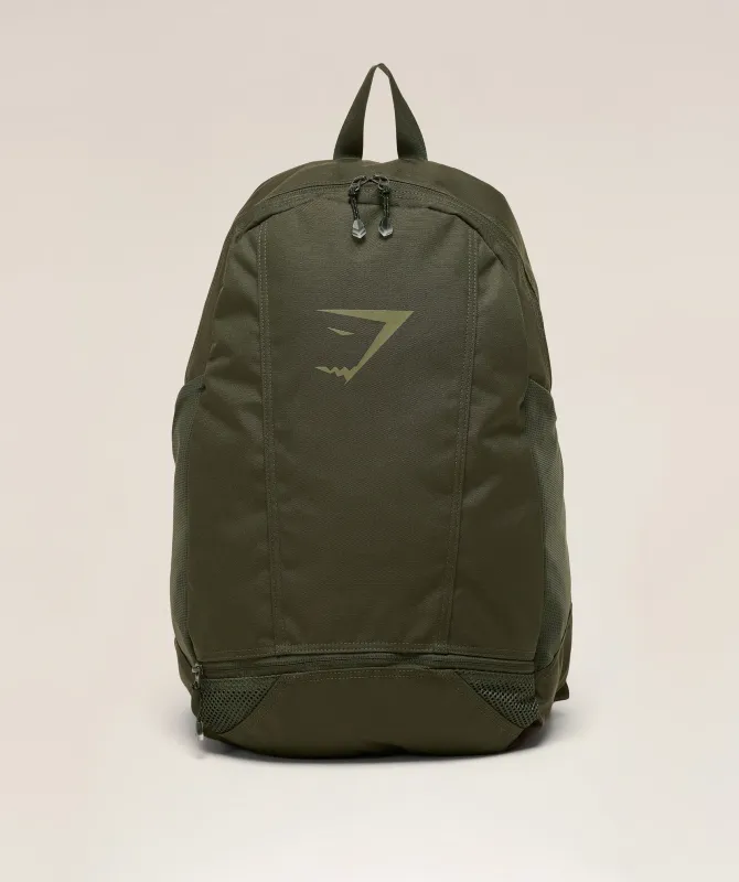 Gymshark Sharkhead Backpack - Strength Green made by Gymshark