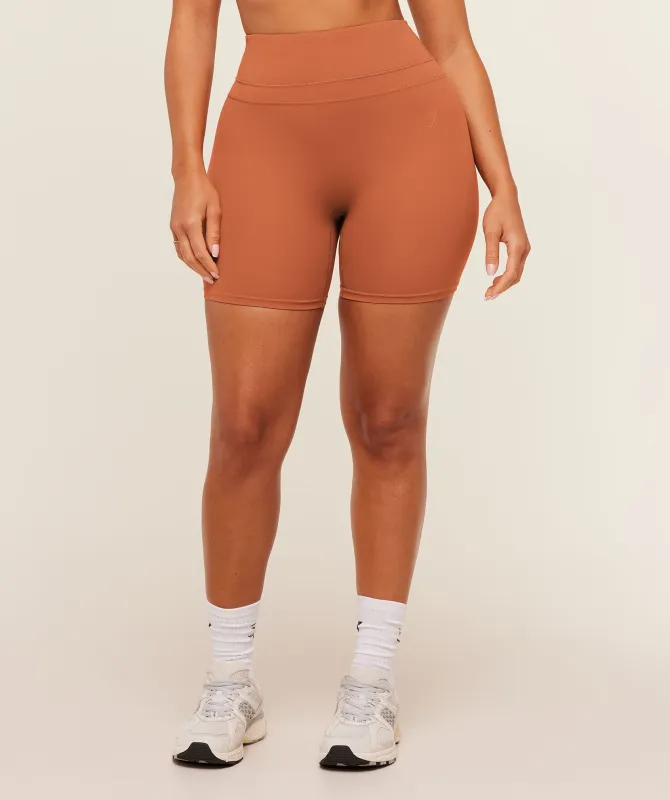 Gymshark Whitney Shorts - Terracotta Orange made by Gymshark