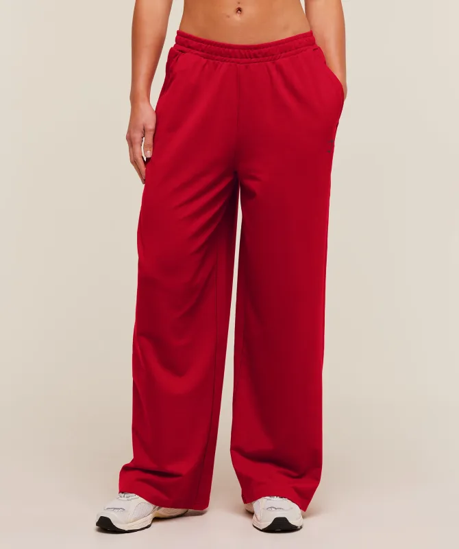 Gymshark Lifting Dipped Waistband Pants - Carmine Red made by Gymshark