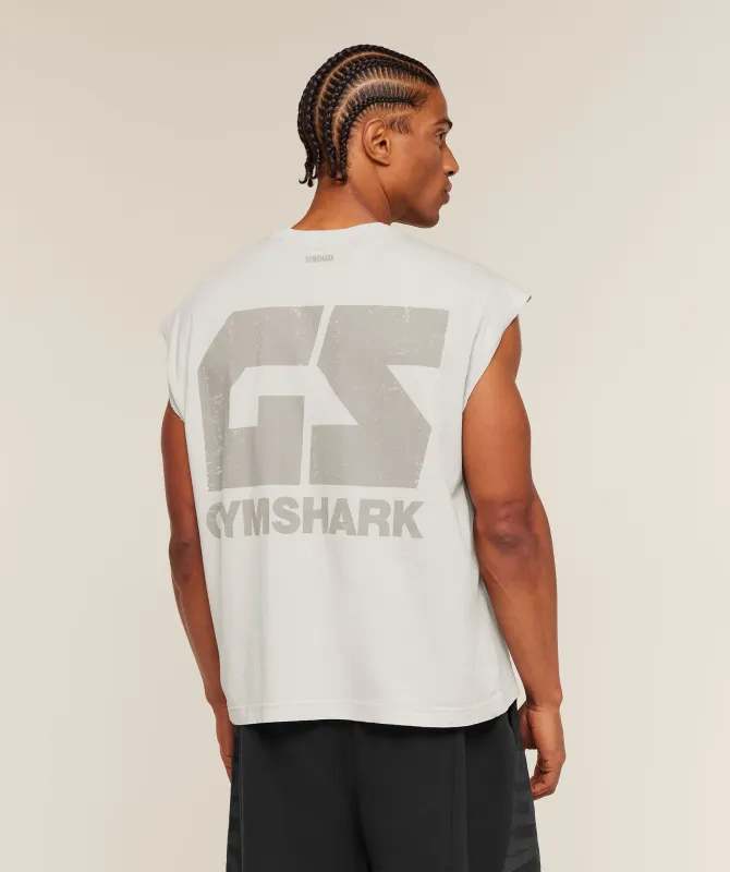 Gymshark Accent Capped Sleeve T-Shirt - Light Grey made by Gymshark