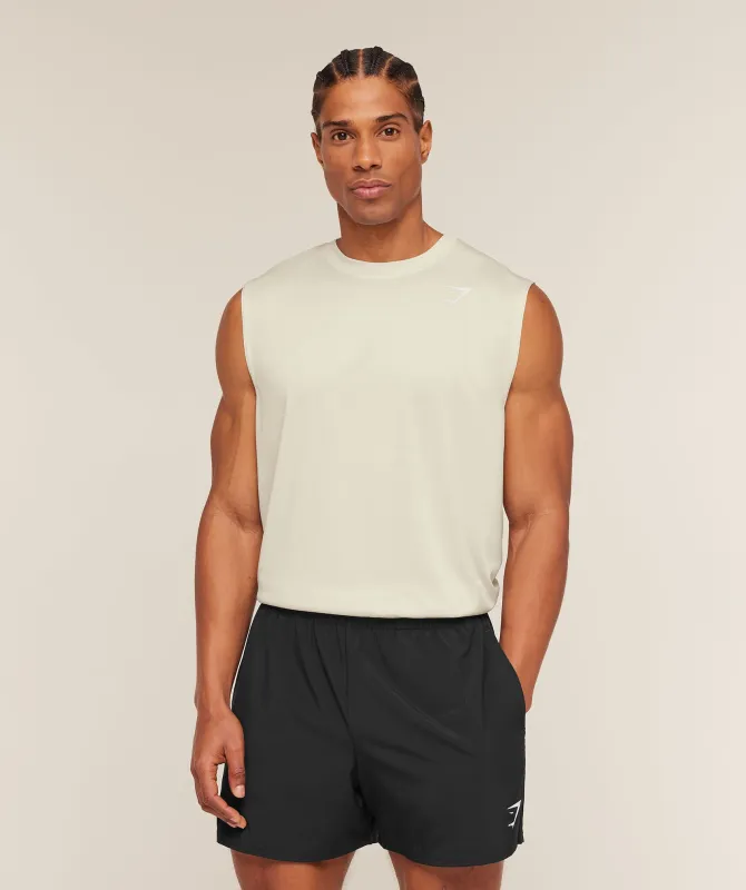 Gymshark Washed Pastels Tank - Soft White/Wash made by Gymshark