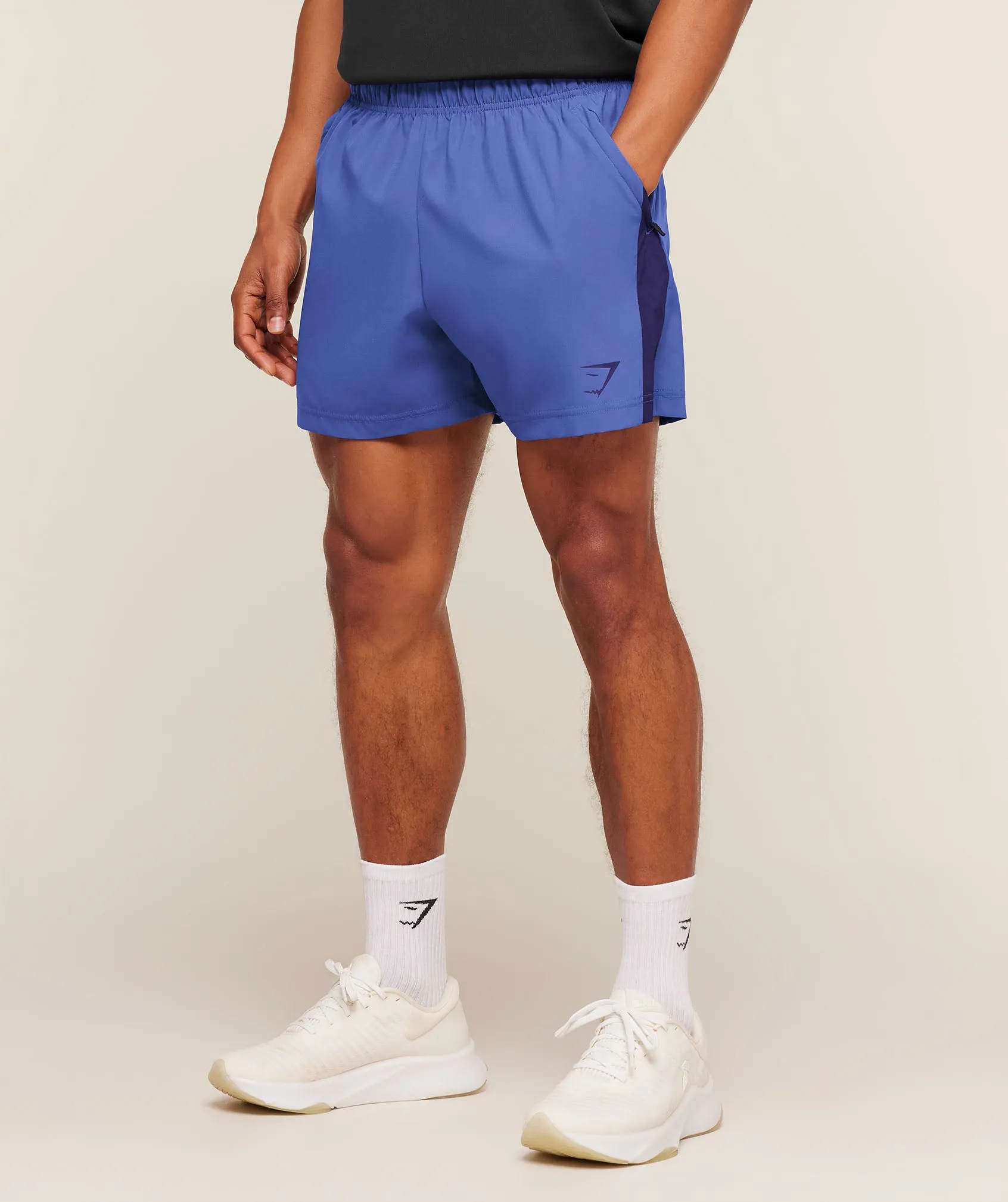 Gymshark Sport 5" Shorts - Force Blue/Indigo Purple sold by Gymshark product image thumbnail 3