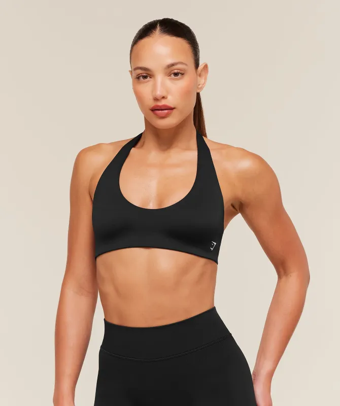 Gymshark Halter Bralette - Black made by Gymshark