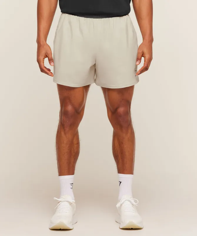 Gymshark Arrival Contrast Shorts - Pebble Grey/Onyx Grey made by Gymshark