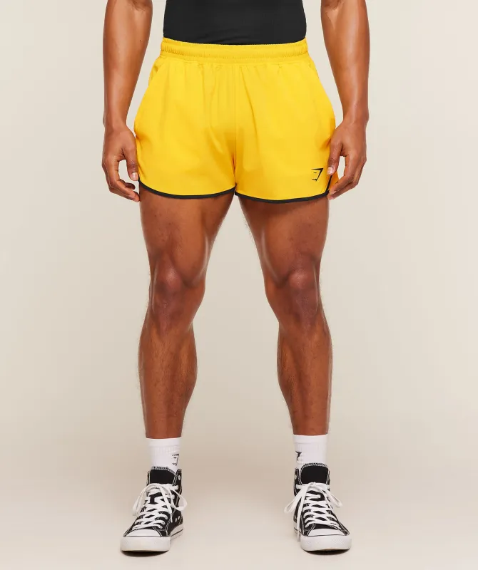 Gymshark Accent Conditioning Shorts - Athletic Yellow made by Gymshark