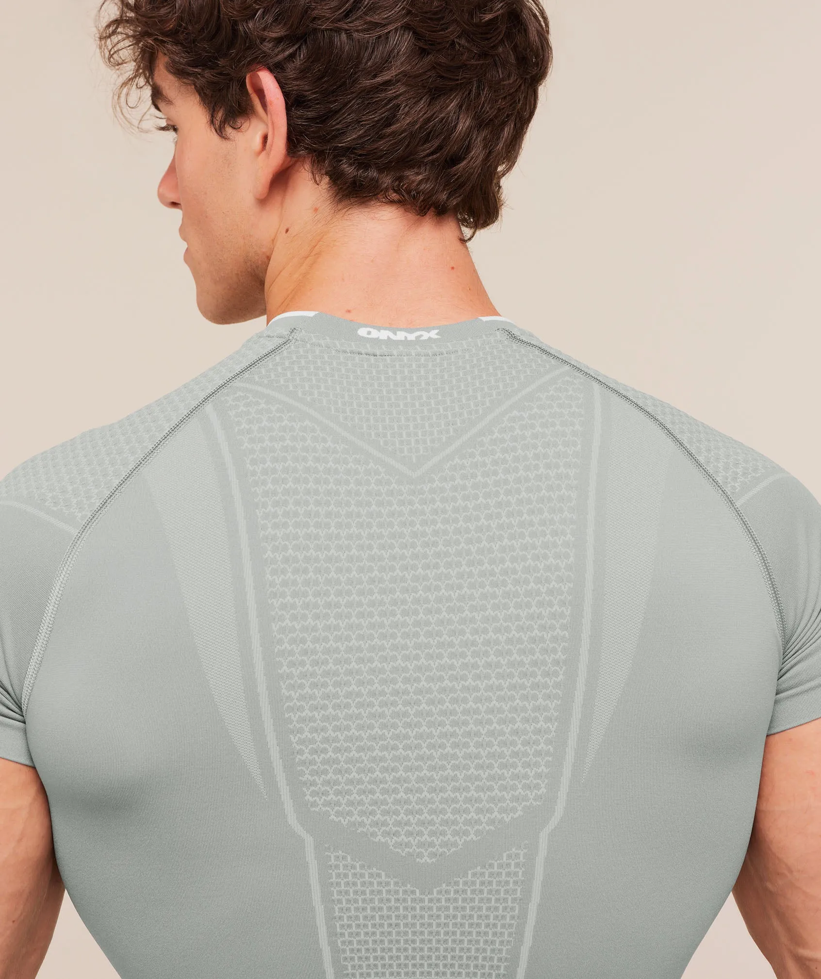 Gymshark Onyx V1 T-Shirt - Smokey Grey/Light Grey/White sold by Gymshark product image thumbnail 5