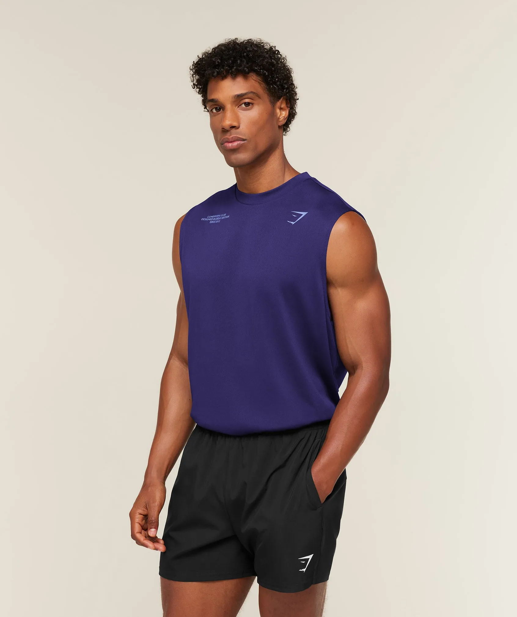 Gymshark Conditioning Club Tank - Indigo Purple/Steady Purple sold by Gymshark product image thumbnail 3