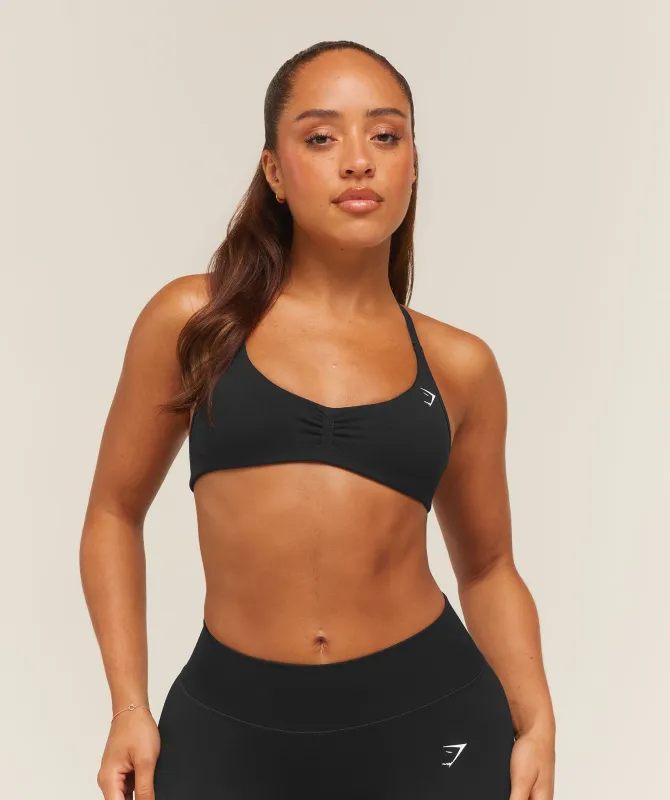 Gymshark Lift Seamless 2.0 Sports Bra - Black made by Gymshark