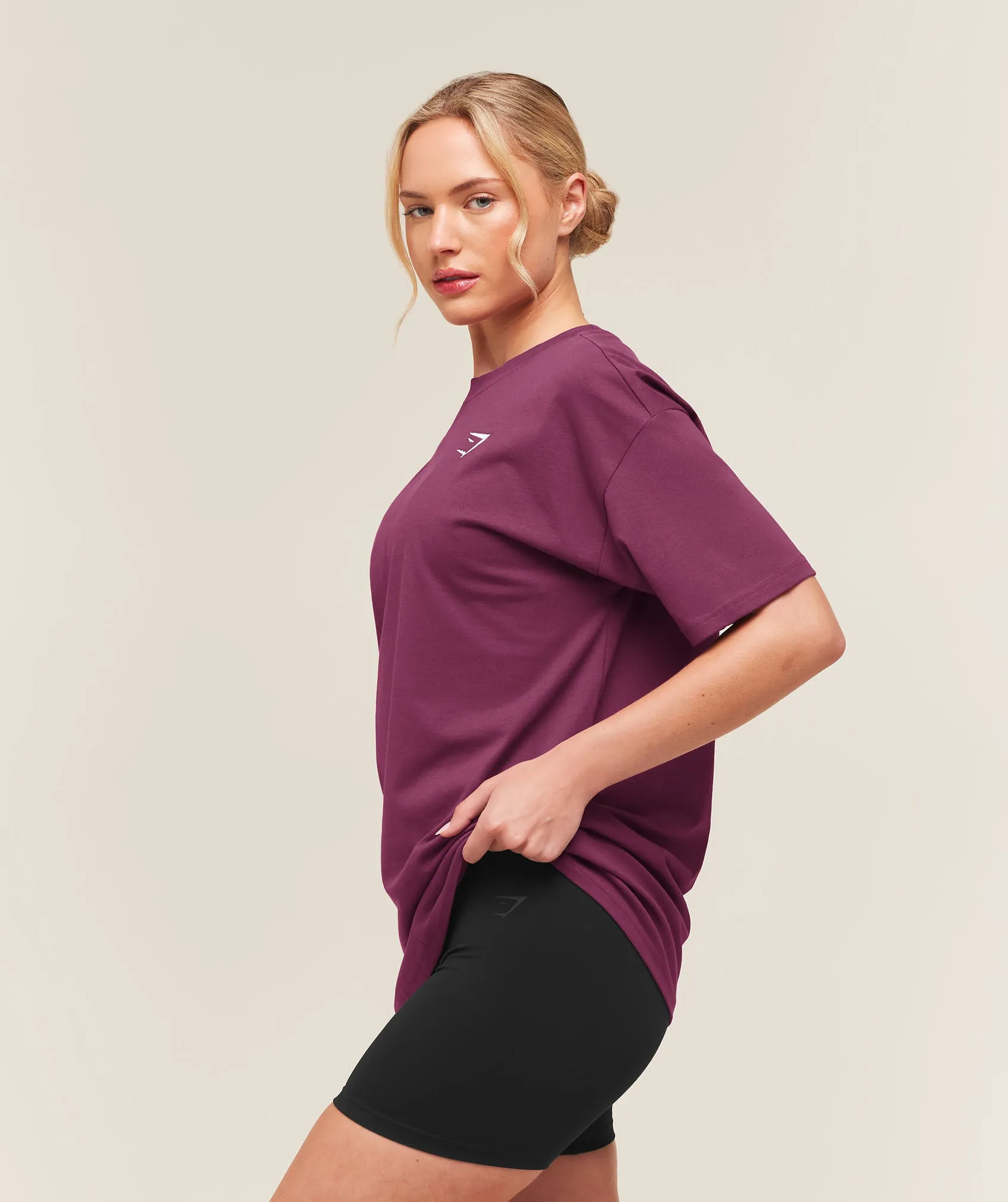 Gymshark Training Oversized T-Shirt - Strength Pink sold by Gymshark product image thumbnail 3