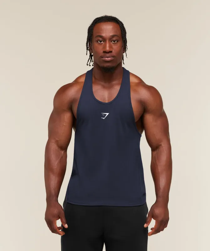 Gymshark Critical 2.0 Stringer - Heavy Blue made by Gymshark