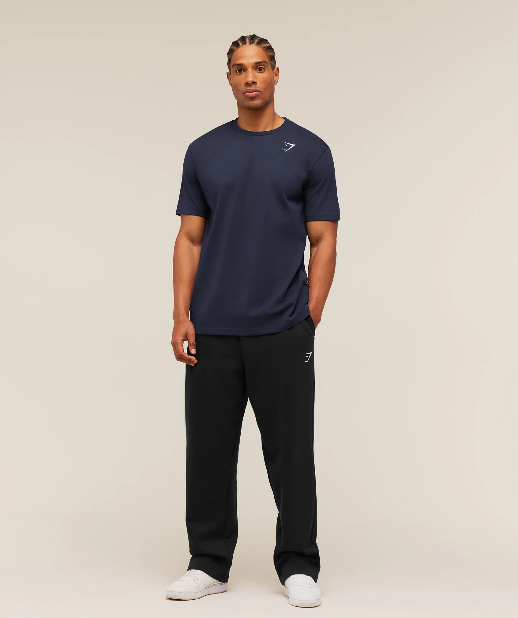 Gymshark Crest T-Shirt - Heavy Blue sold by Gymshark product image thumbnail 5