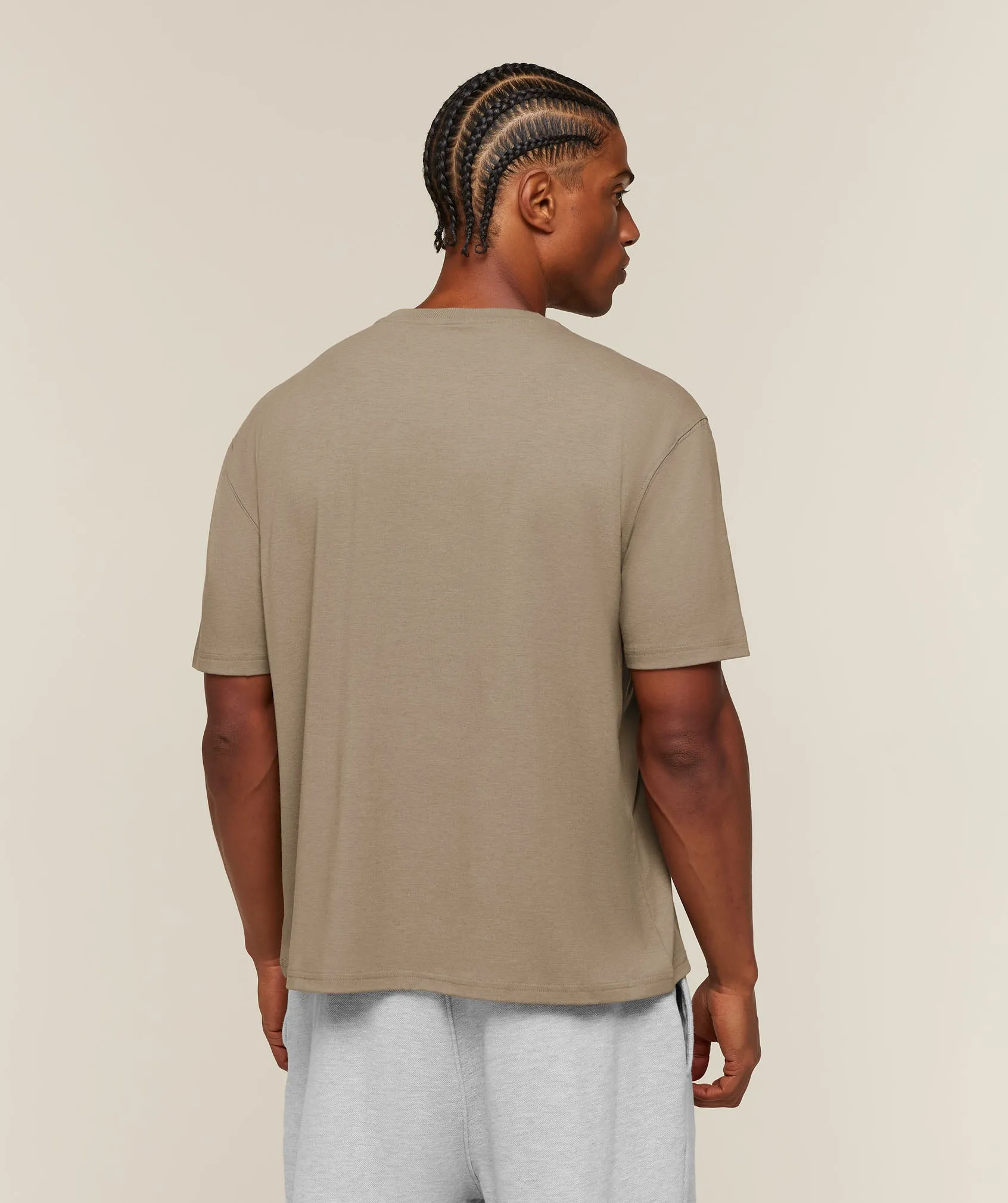 Gymshark Campus Crest T-Shirt - Lifestyle Brown sold by Gymshark product image thumbnail 2