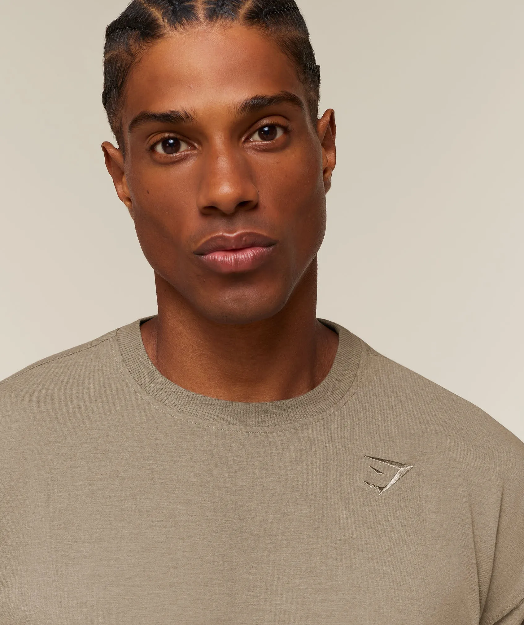 Gymshark Campus Crest T-Shirt - Lifestyle Brown sold by Gymshark product image thumbnail 4