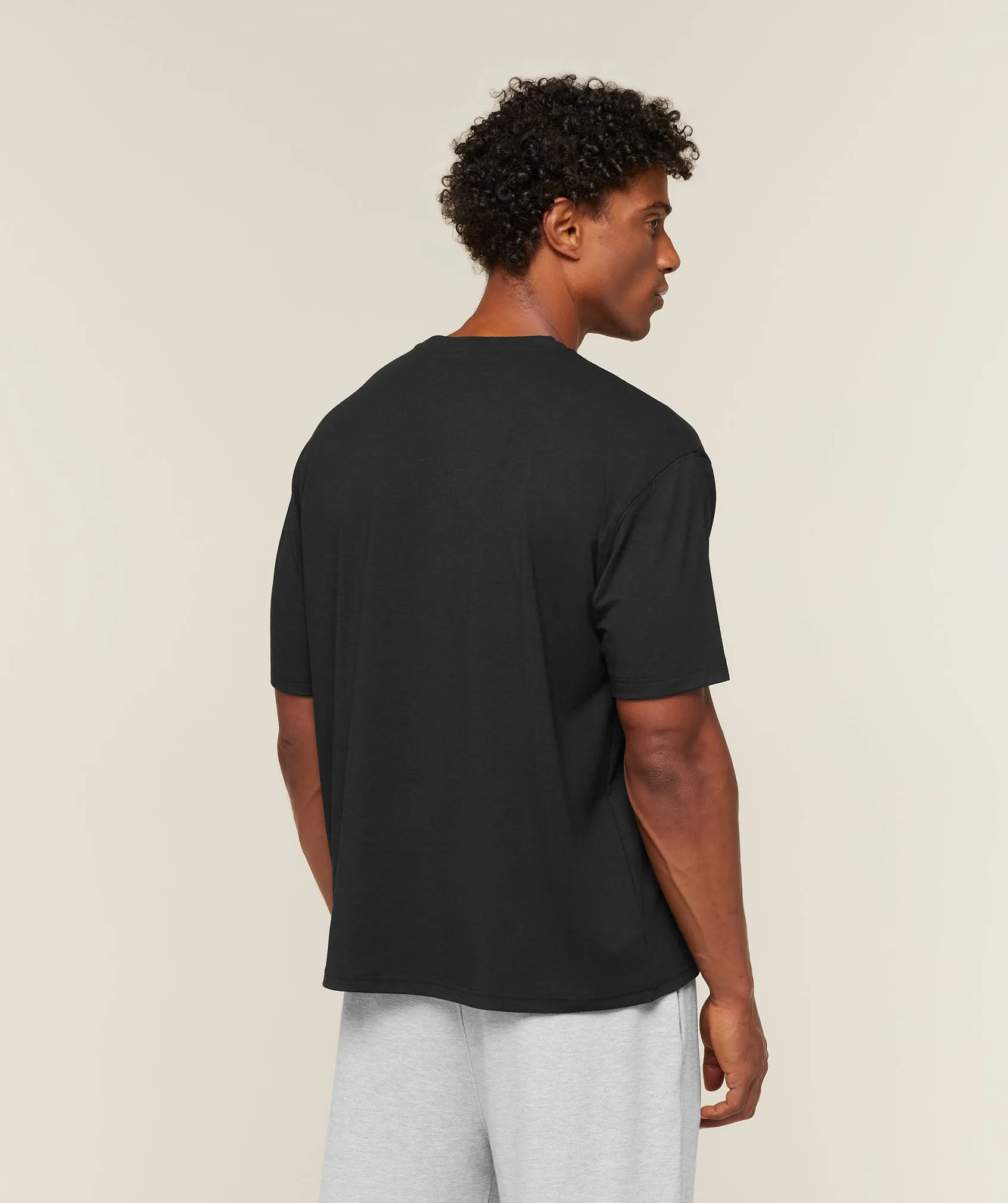 Gymshark Campus Crest T-Shirt - Black sold by Gymshark product image thumbnail 2