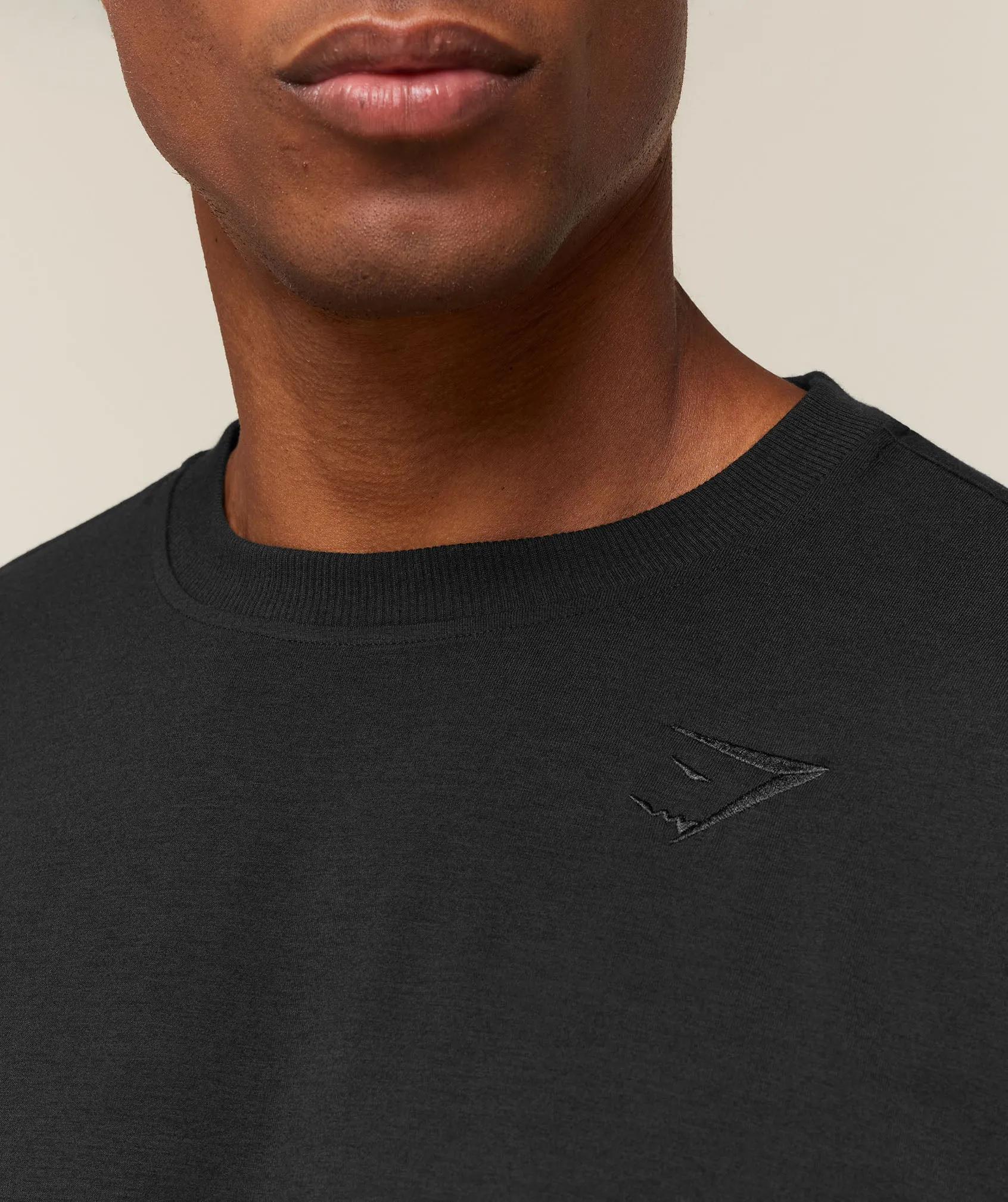 Gymshark Campus Crest T-Shirt - Black sold by Gymshark product image thumbnail 4