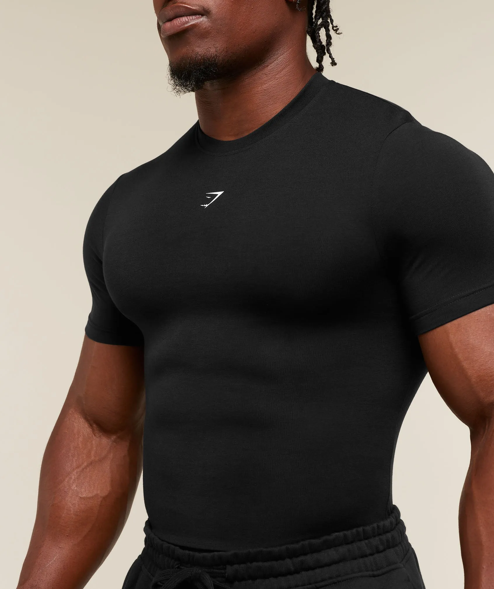 Gymshark Super Soft Muscle Tee - Black sold by Gymshark product image thumbnail 5