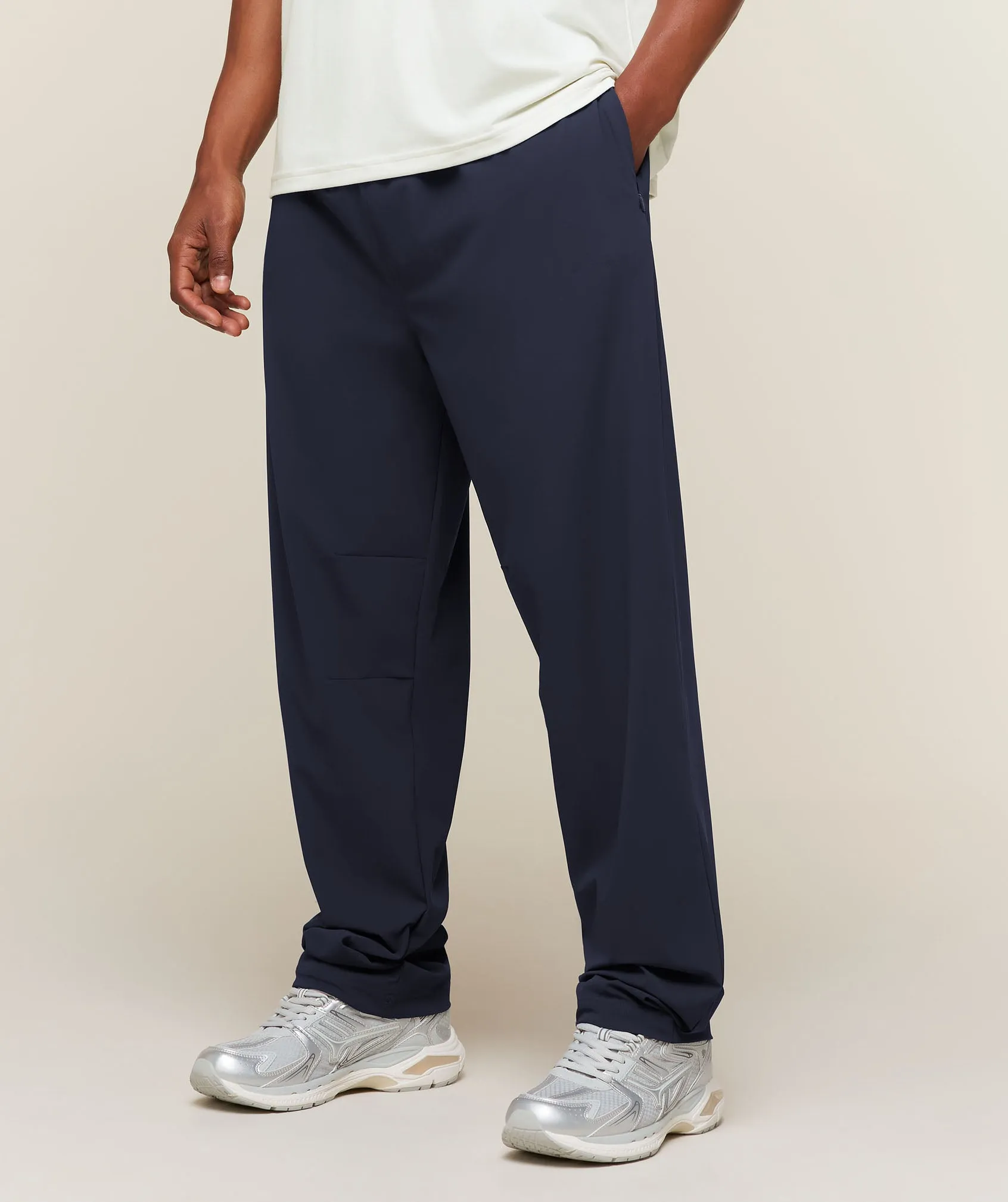 Gymshark Campus Crest Oversized Pants - Heavy Blue sold by Gymshark product image thumbnail 3