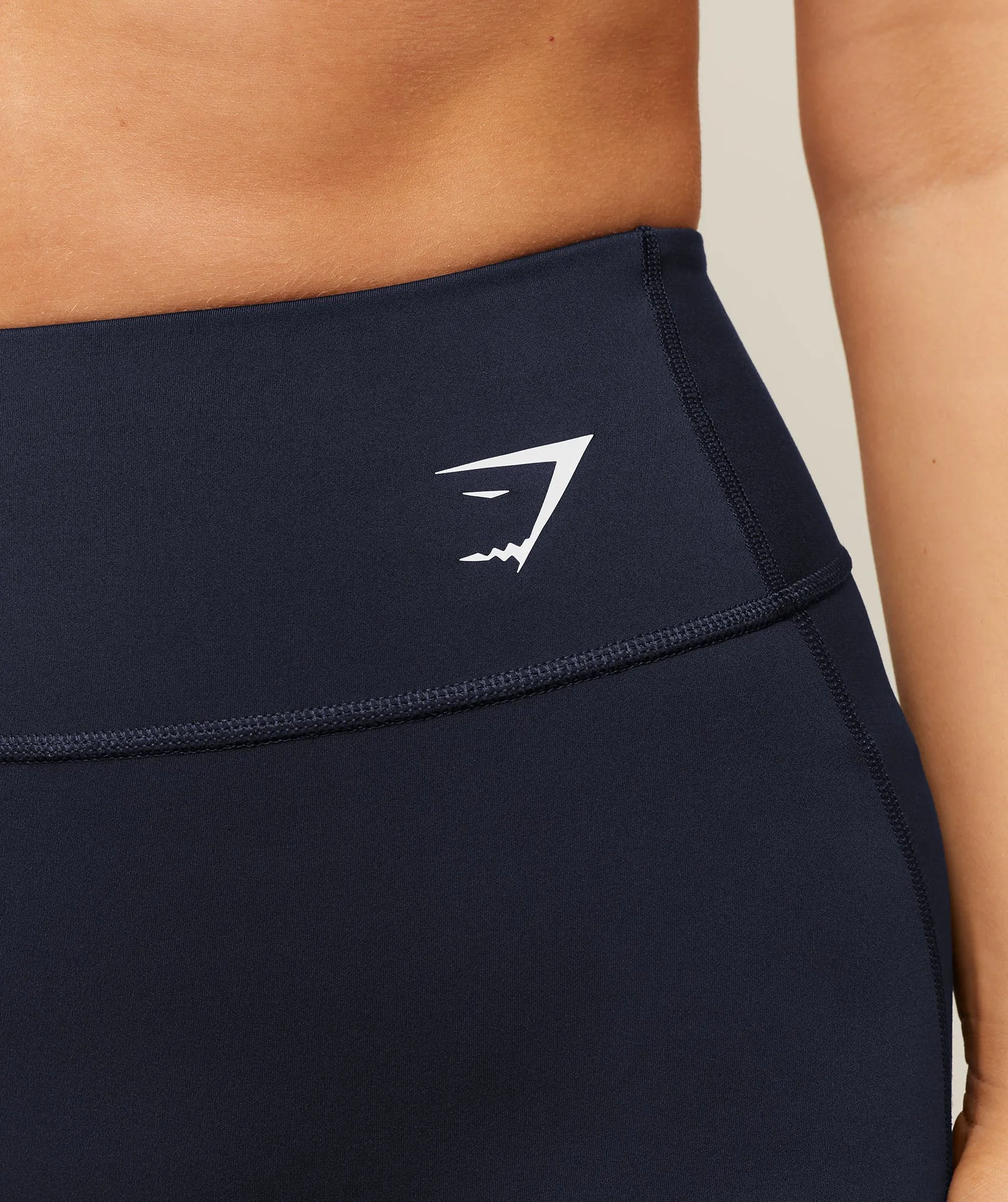 Gymshark Training Straight Leg Short Leggings - Heavy Blue sold by Gymshark product image thumbnail 5