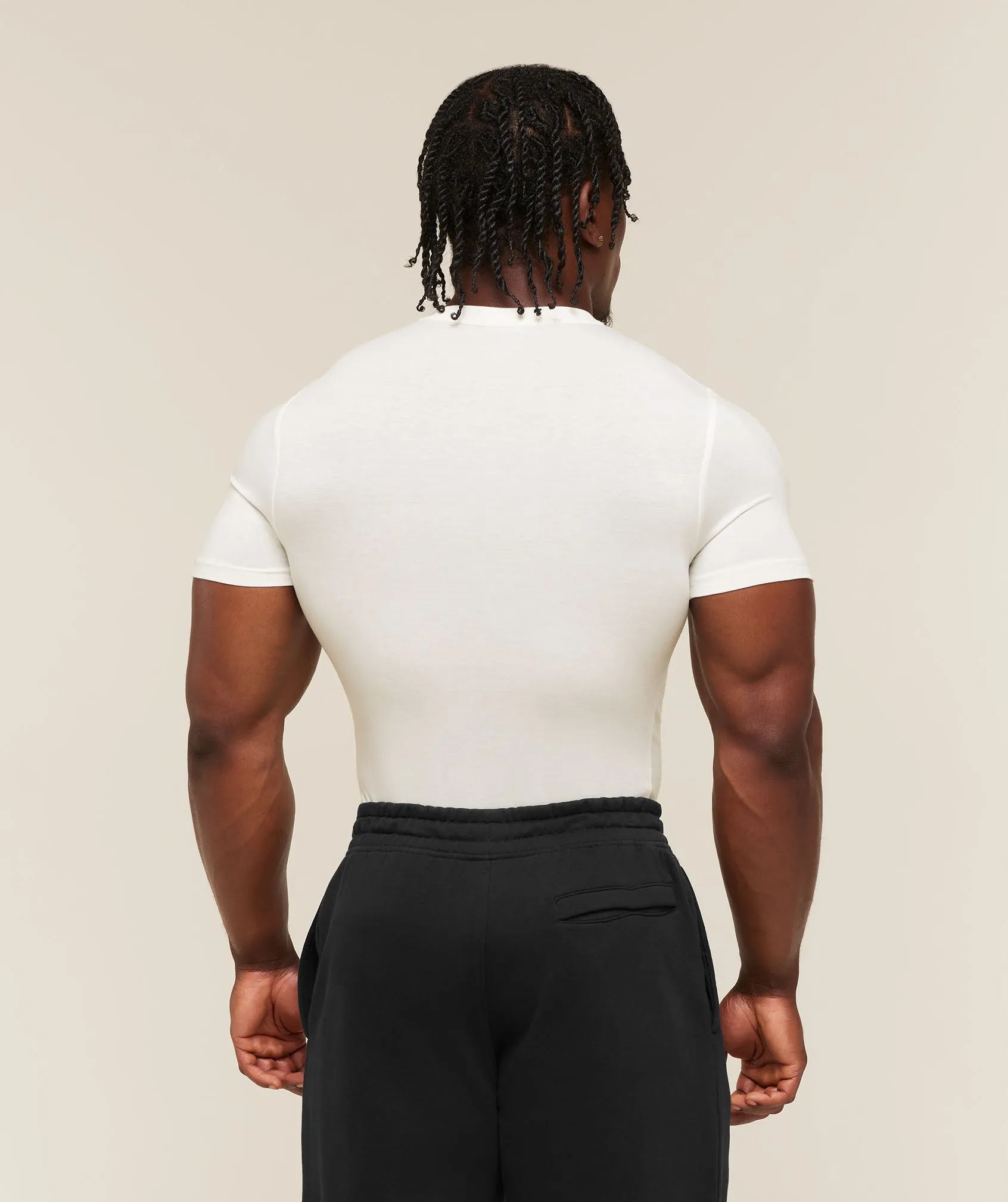 Gymshark Super Soft Muscle Tee - Soft White sold by Gymshark product image thumbnail 2