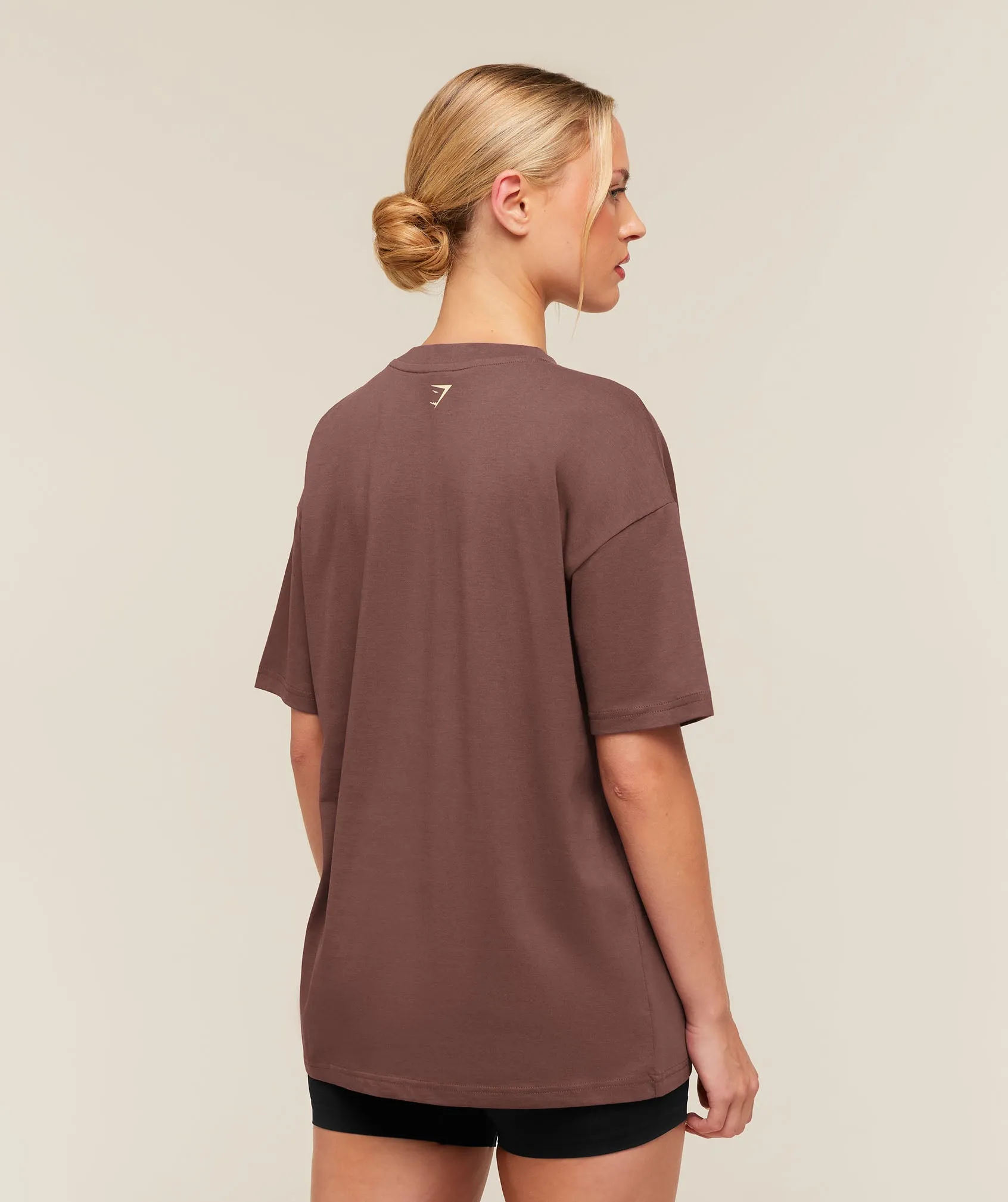 Gymshark College Crest Graphic T-Shirt - Espresso Brown sold by Gymshark product image thumbnail 2